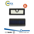 1W Sensor de movimiento montado en la pared LED al aire libre Luz solar